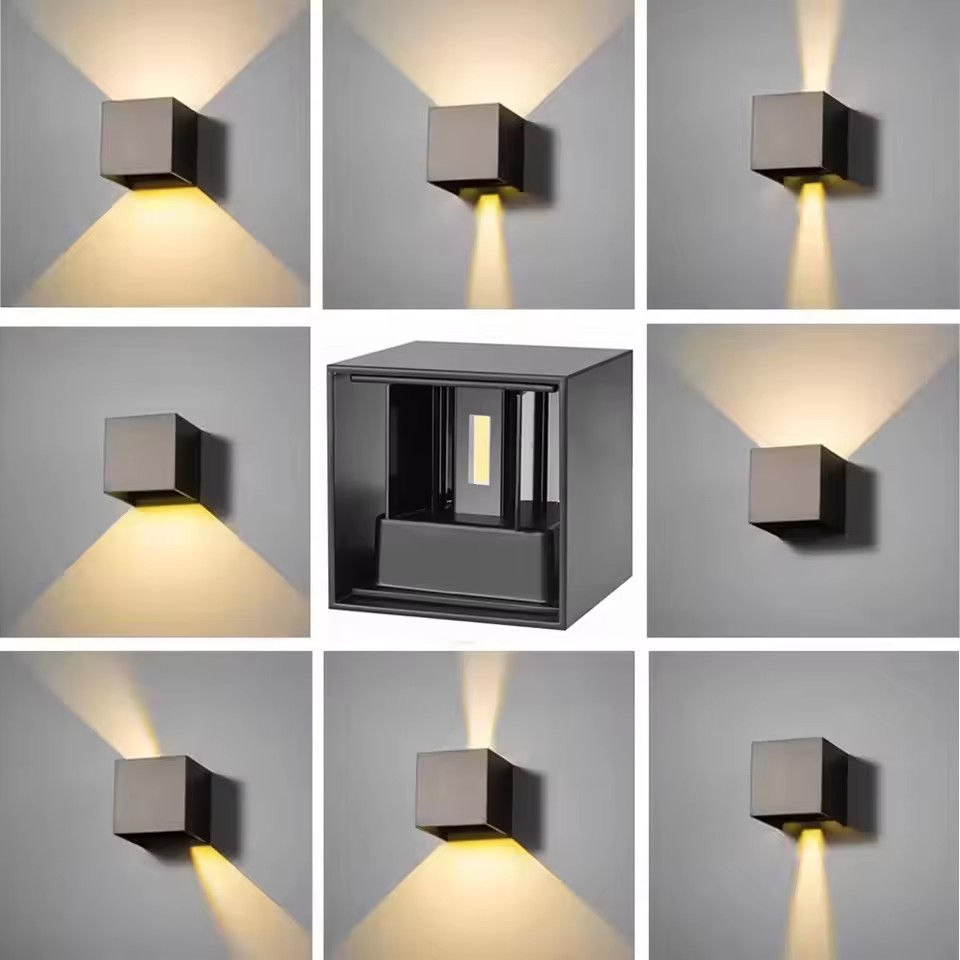 Home Security Yard Sign - Lampu Dinding LED 6W/12W Lampu Dinding