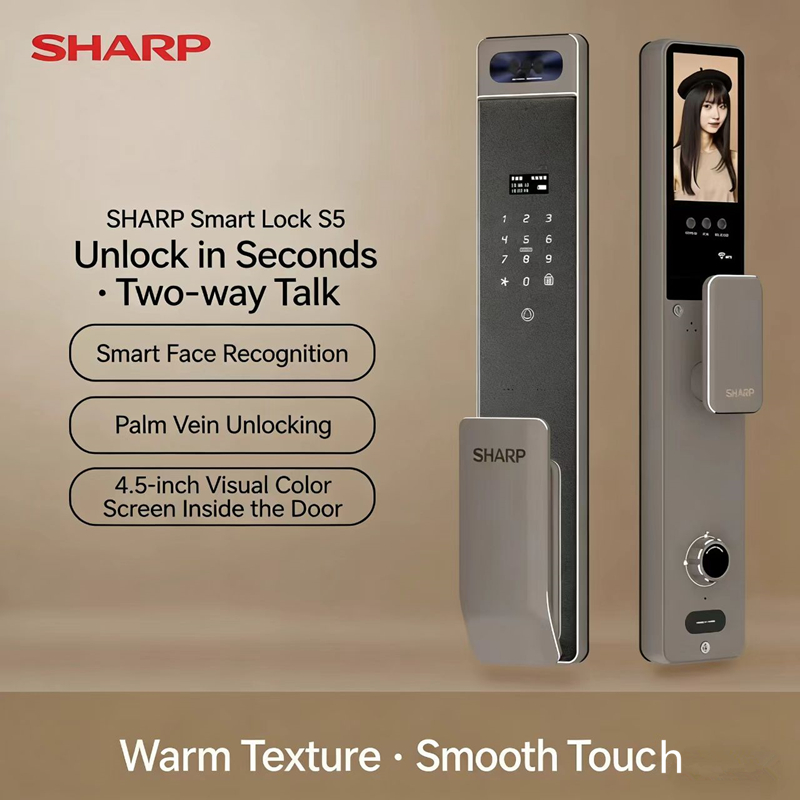 Home Security Key - Sharp S5-FV Pengunci Pintar Otomatis Penuh