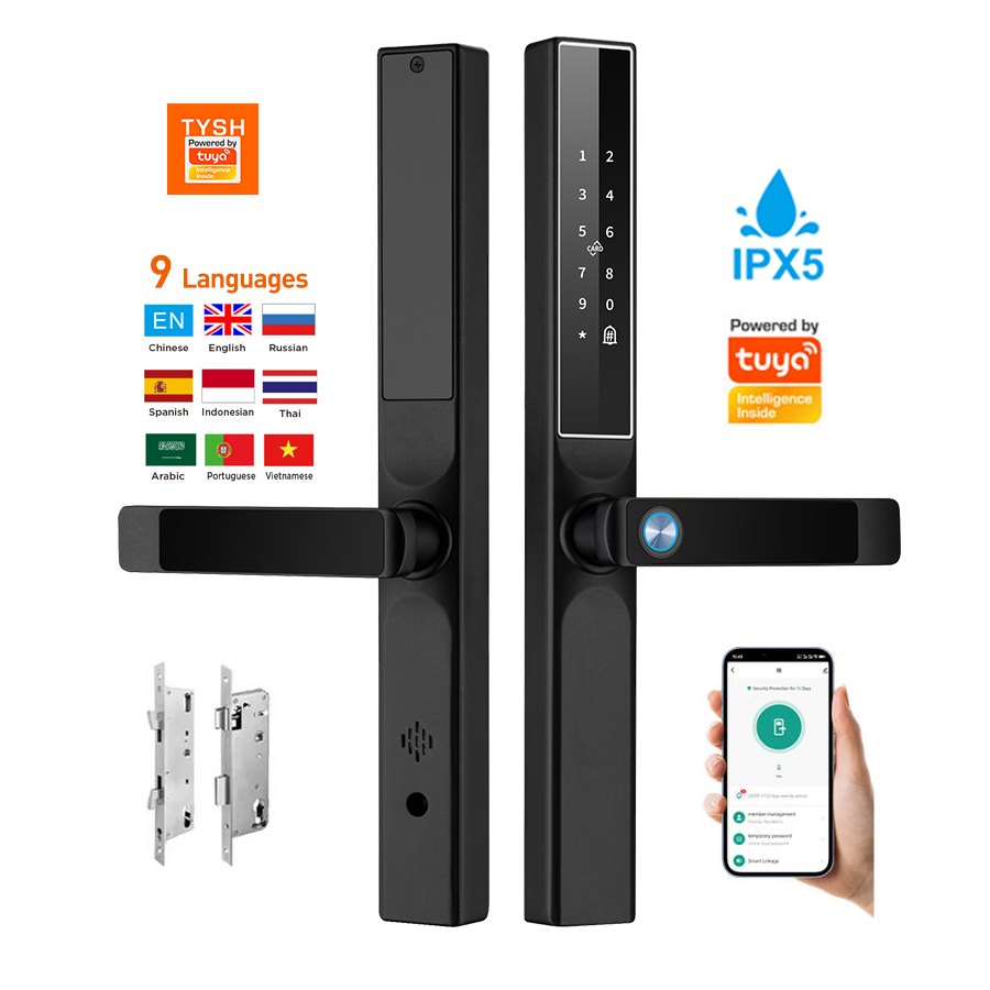 Home Security Key - Kunci Pintu Sidik Jari Aplikasi Tuya,