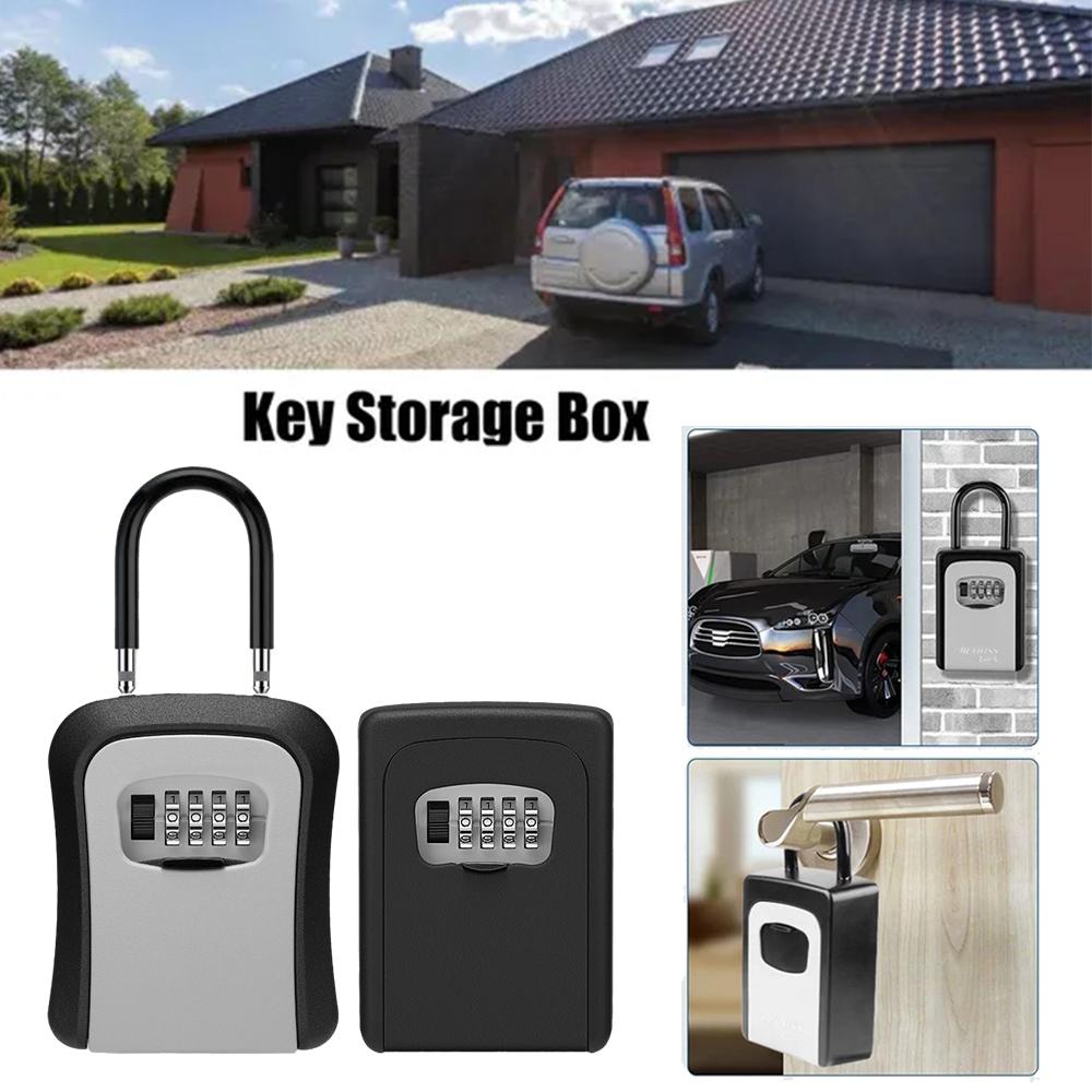 Home Security Key - Kotak penyimpanan kunci Dinding portabel, kotak