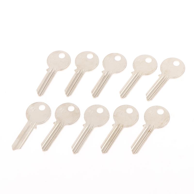 Home Security Key - 10 Buah F3 Double Slot Key