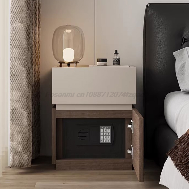 Home Security Units - Meja Nakas Minimalis Italia Dengan Brankas,