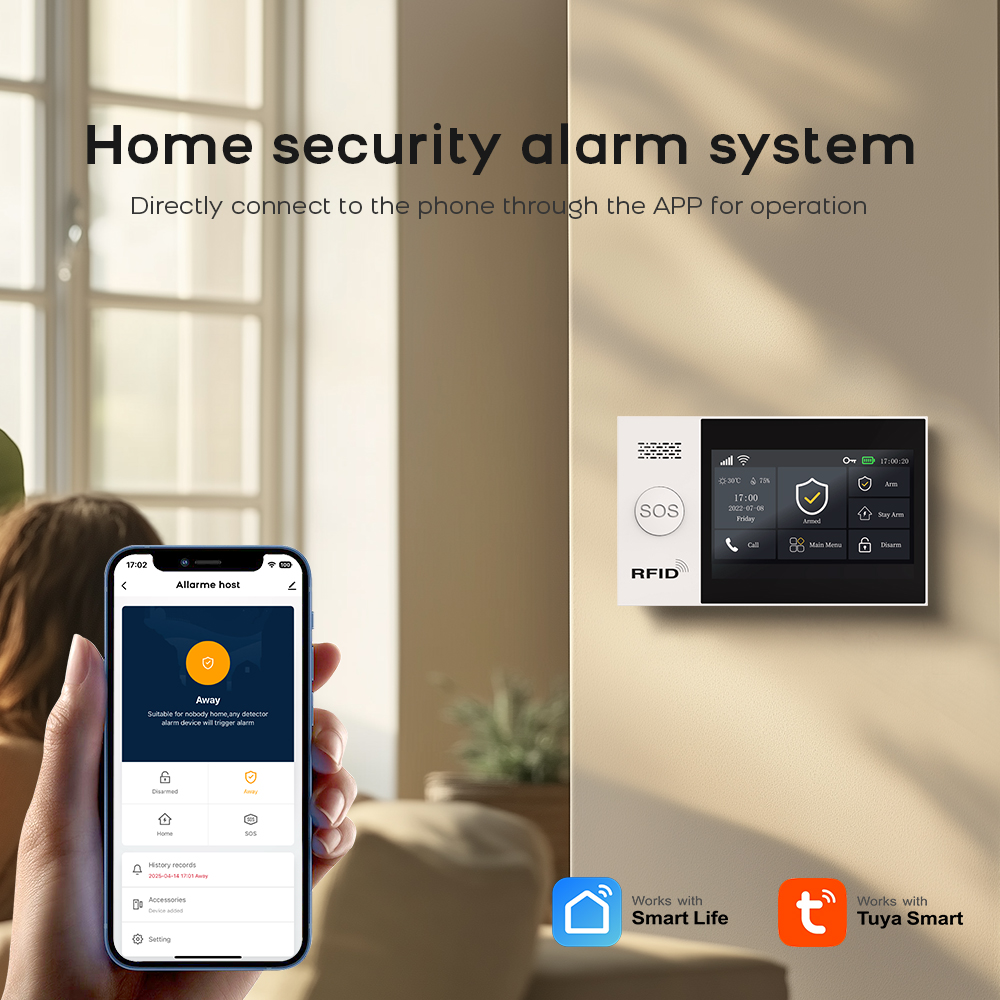 PG-107 Tuya Nirkabel Rumah WIF - Home Security System Installation ulasan dan harga