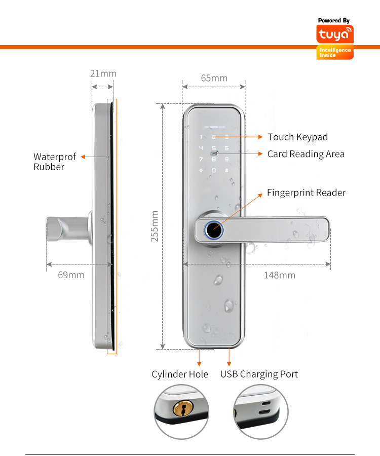 Kunci Pintu Elektronik Pintar  - Home Security Key ulasan dan harga