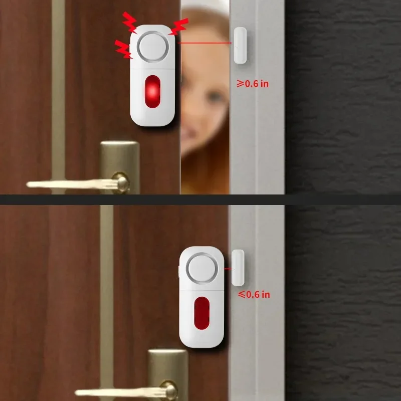 Sensor jendela pintu Alarm 130 - Door Wedge Alarm ulasan dan harga