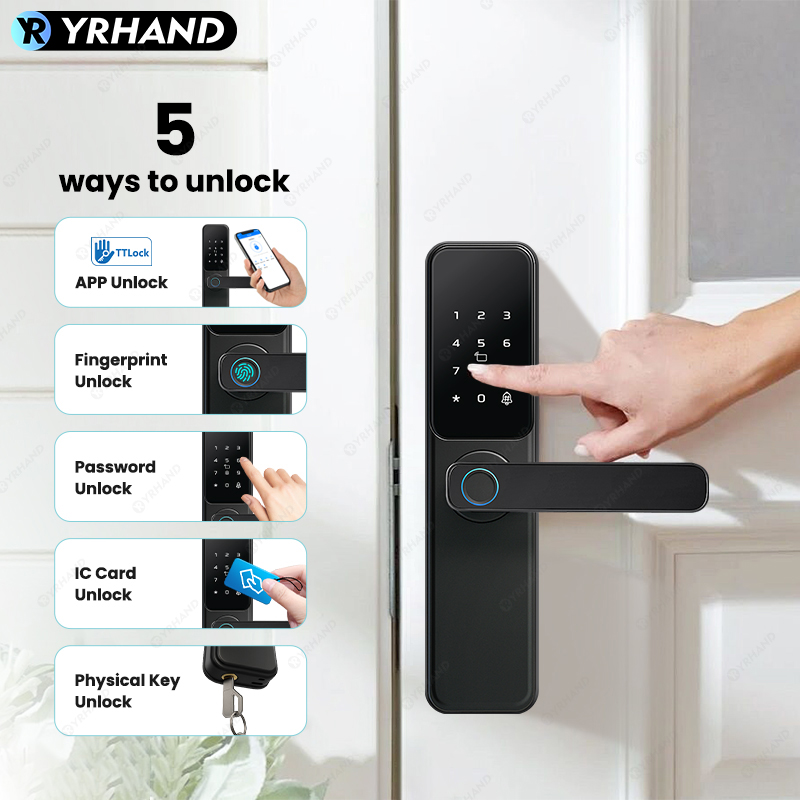 Kunci Sidik Jari Aplikasi Blue - Home Security Key ulasan dan harga
