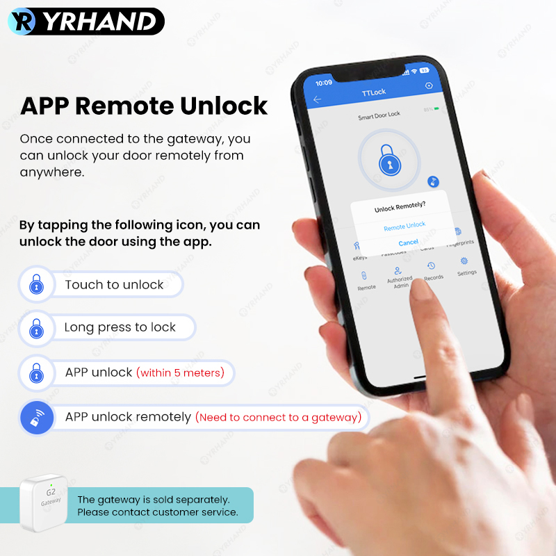 Kunci Sidik Jari Aplikasi Blue - Home Security Key ulasan dan harga