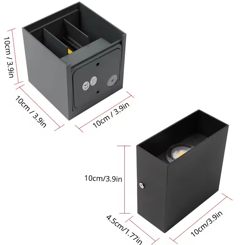 Lampu Dinding LED 6W/12W Lampu - Home Security Yard Sign ulasan dan harga