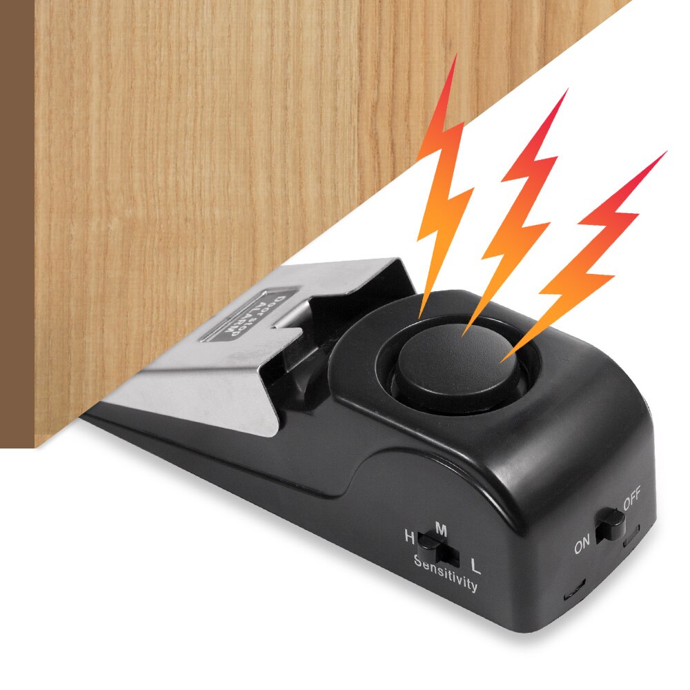 Alarm penghenti pintu nirkabel - Door Wedge Alarm ulasan dan harga