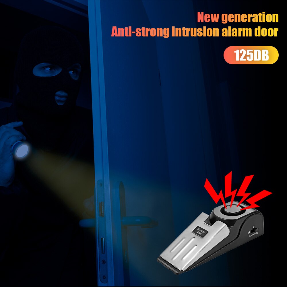 Alarm penghenti pintu nirkabel - Door Wedge Alarm ulasan dan harga
