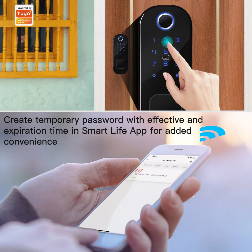 MOES pengunci pintu pintar Tuy - Home Security Key ulasan dan harga