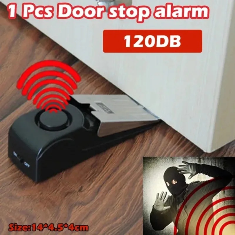 Sistem Alarm Pintu 120dB Baru, - Door Wedge Alarm ulasan dan harga