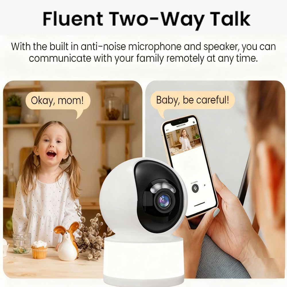 Kamera IP WiFi Mini Tuya Smart - Home Security Flood Lights ulasan dan harga