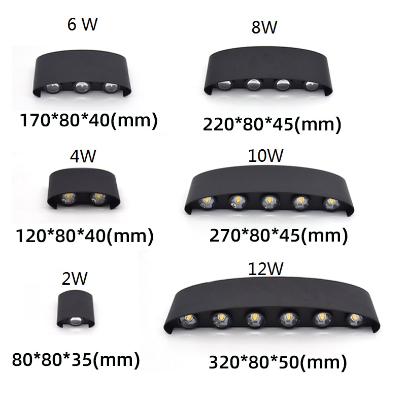Lampu Dinding LED 2W 4W 6W 8W  - Home Security Yard Sign ulasan dan harga