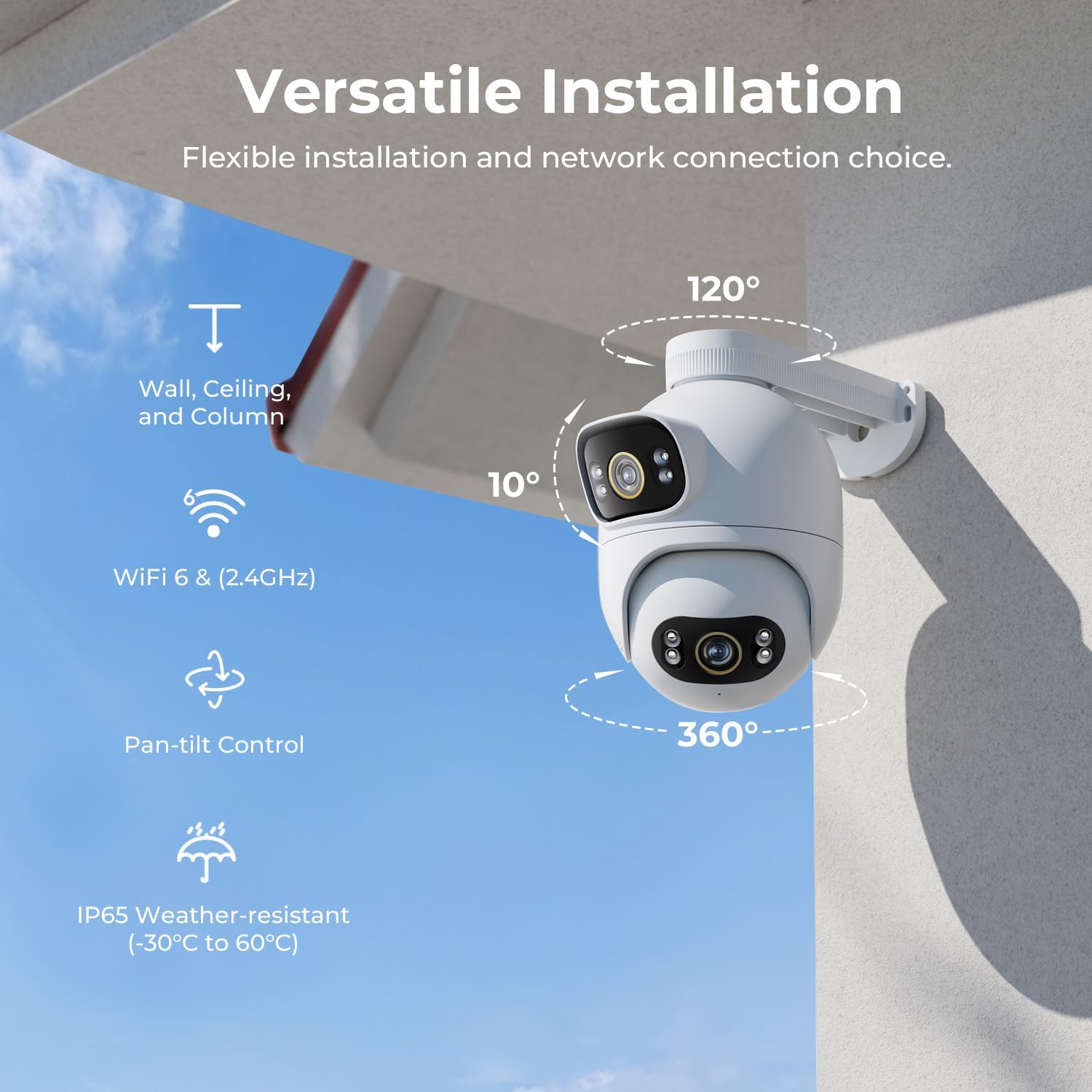 IMILAB EC6 Dual 3K + 3K WiFi K - Home Security Flood Lights ulasan dan harga