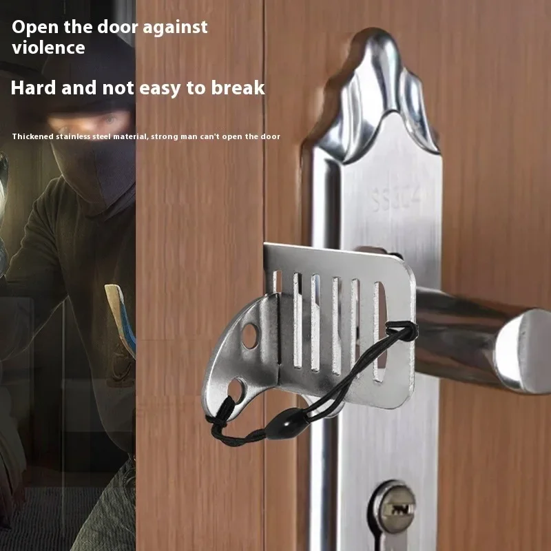 Kunci Pintu Keamanan Portabel  - Home Security Units ulasan dan harga