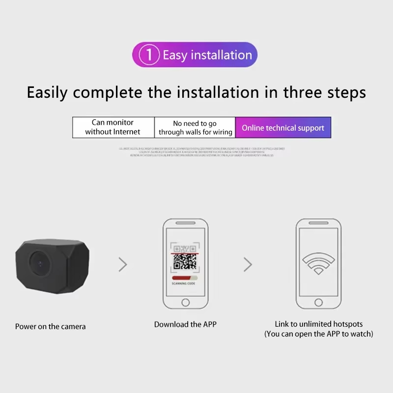 Kamera Keamanan WiFi 4K HD unt - Home Security Usa ulasan dan harga