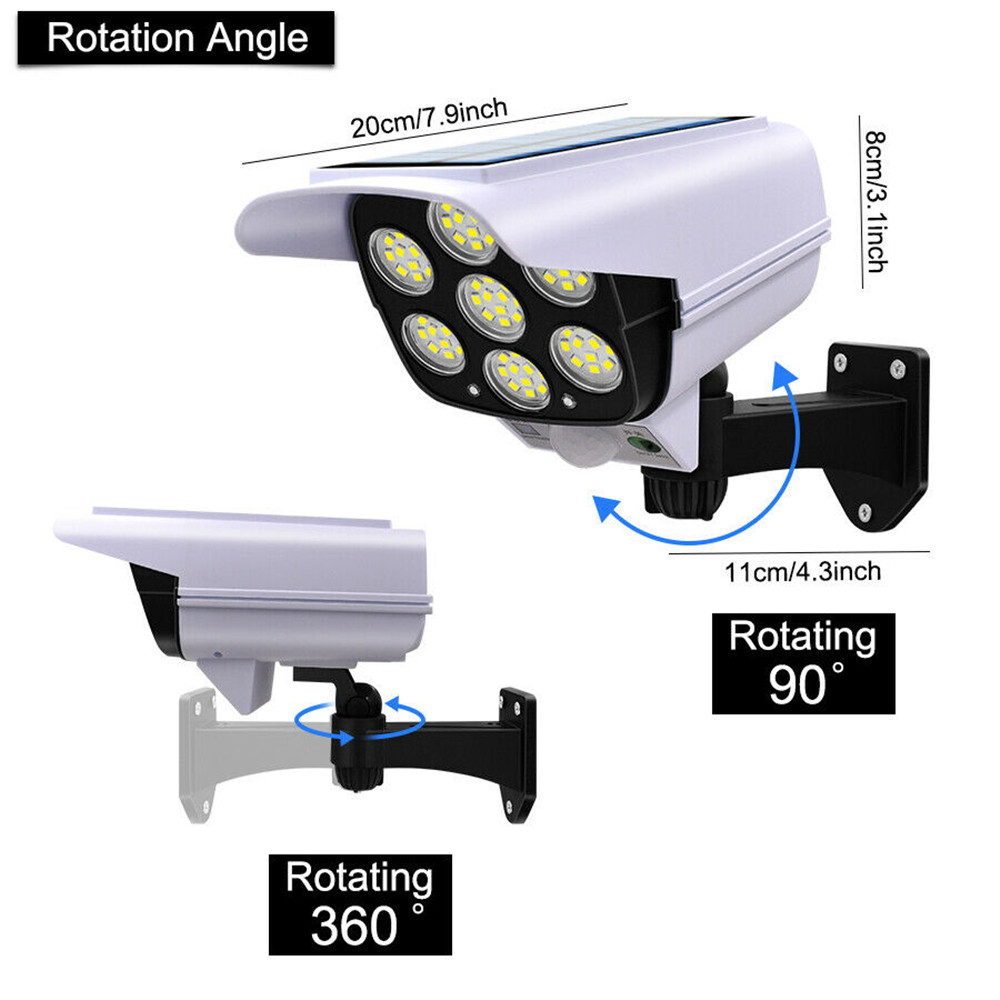 Lampu Surya Luar Ruangan Senso - Home Security Flood Lights ulasan dan harga