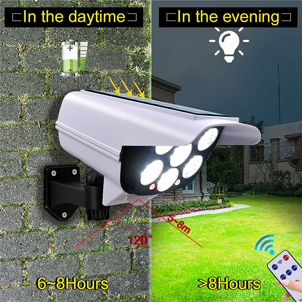 Lampu Surya Luar Ruangan Senso - Home Security Flood Lights ulasan dan harga