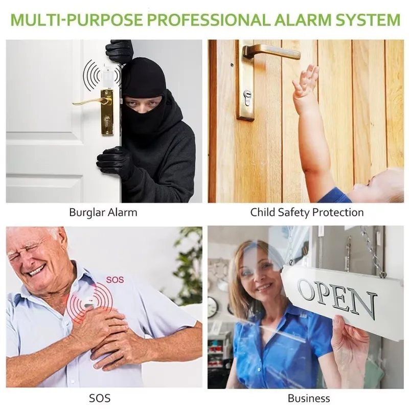 Kit Alarm Pencuri Rumah Sistem - Home Security Usa ulasan dan harga