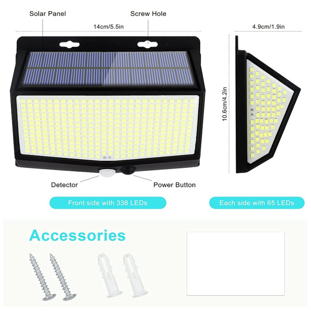 Lampu Dinding LED 3 Sisi Otoma - Home Security Flood Lights ulasan dan harga