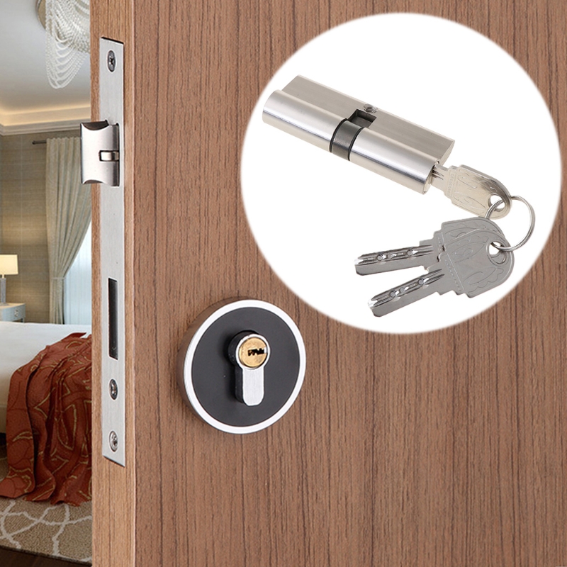 Kunci Pintu Masuk Kunci Silind - Home Security Key ulasan dan harga