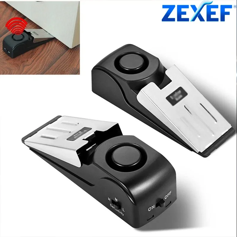 ZEXEF perlindungan keamanan mi - Door Wedge Alarm ulasan dan harga