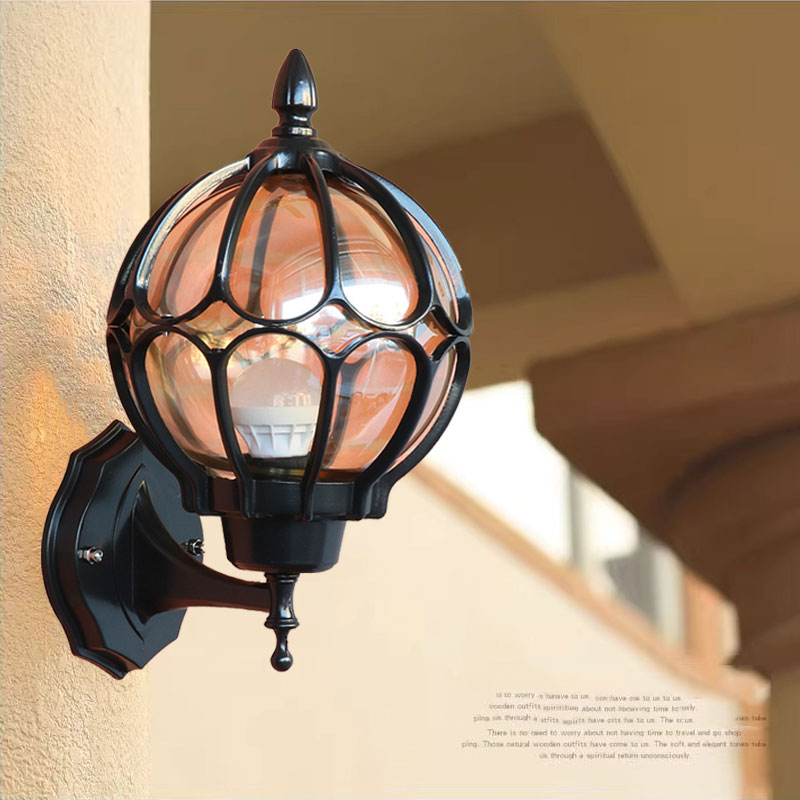 Retro Eropa Outdoor Lampu Dind - Home Security Yard Sign ulasan dan harga