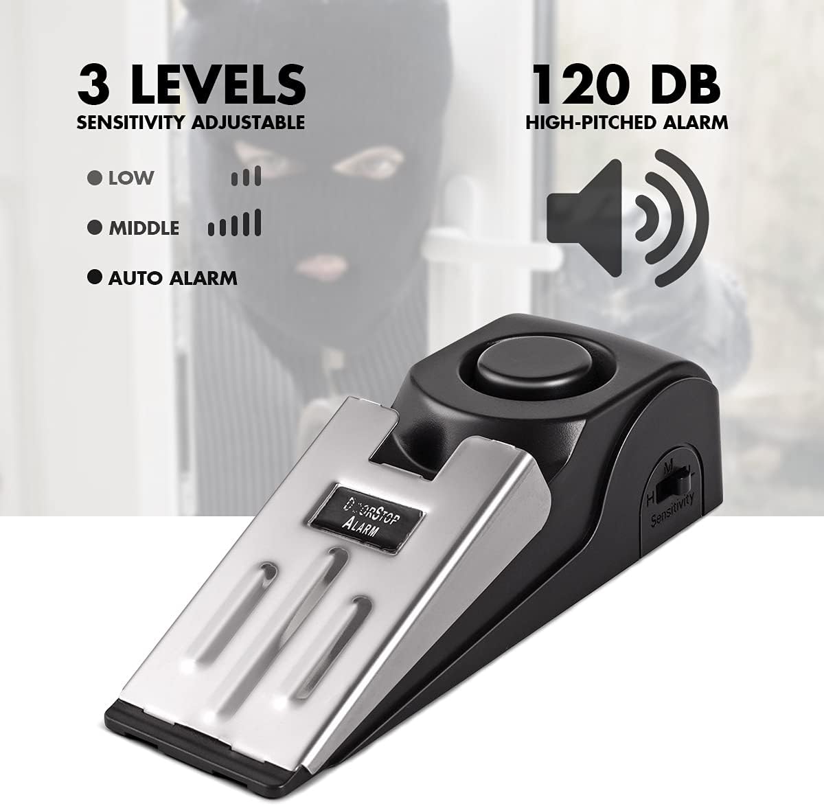 Alarm Penghenti Pintu, Penghen - Door Wedge Alarm ulasan dan harga