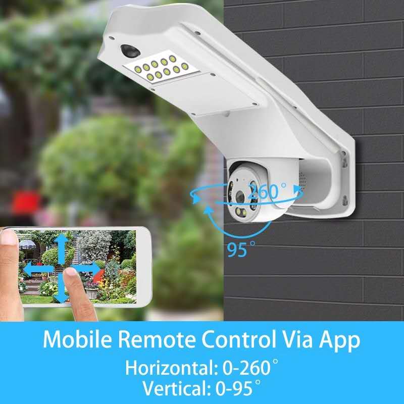 Kamera IP Lampu Sorot Halaman  - Home Security Flood Lights ulasan dan harga
