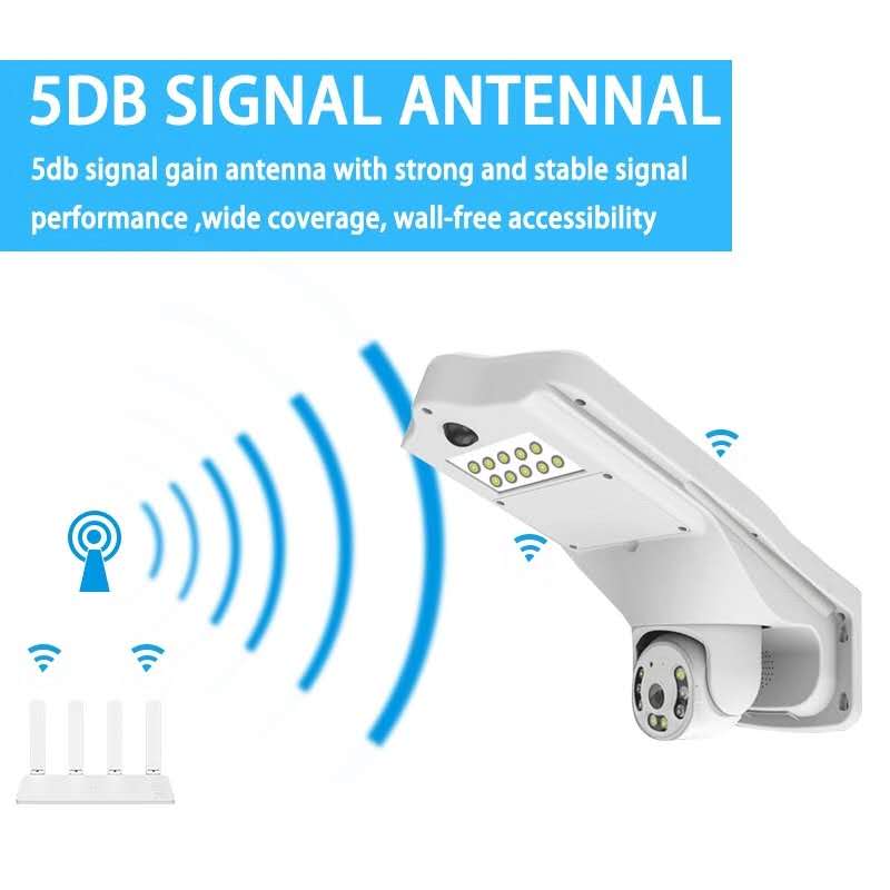 Kamera IP Lampu Sorot Halaman  - Home Security Flood Lights ulasan dan harga