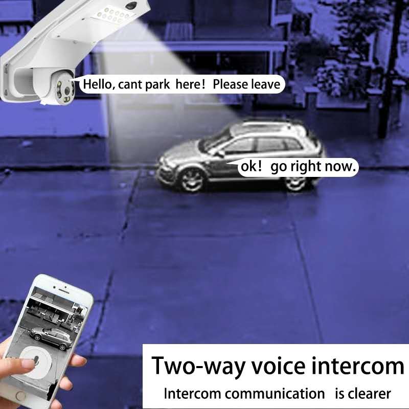 Kamera IP Lampu Sorot Halaman  - Home Security Flood Lights ulasan dan harga