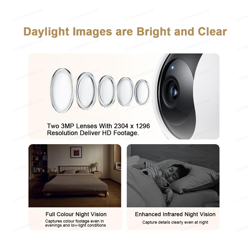 Kamera Cerdas XIAOMI C300 Vers - Xiaomi Home Security 360 ulasan dan harga