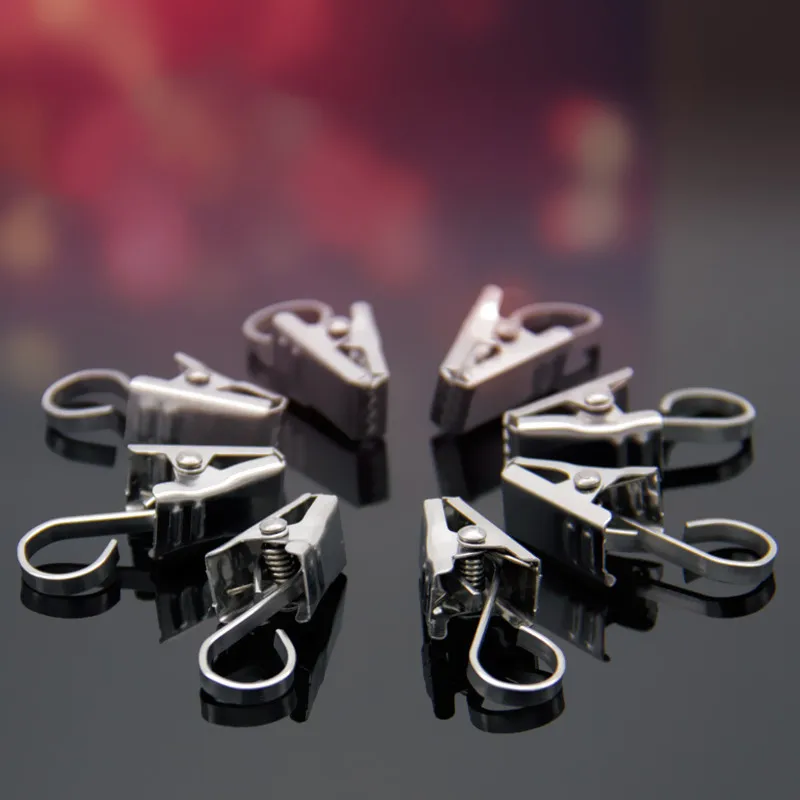 10 Unit Klip Tirai Klip Logam  - Home Security Units ulasan dan harga
