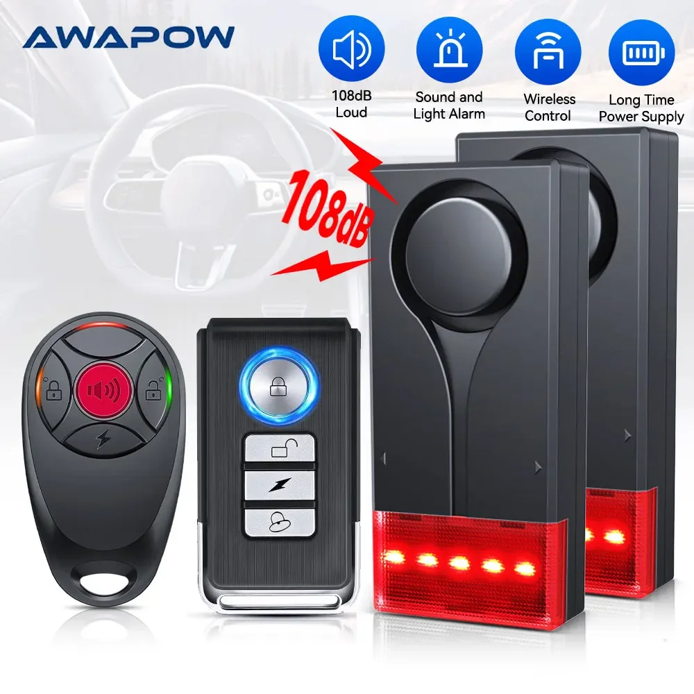 Awapow Alarm Getaran Anti Mali - Home Security System Installation ulasan dan harga
