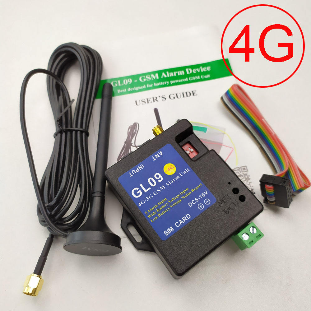 Sistem Alarm 2G 3G 4G GSM GL09 - Home Security Units ulasan dan harga