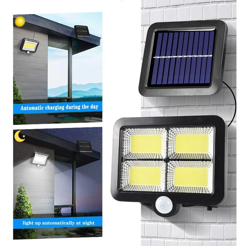 Lampu Dinding Terpisah Tenaga  - Home Security Flood Lights ulasan dan harga