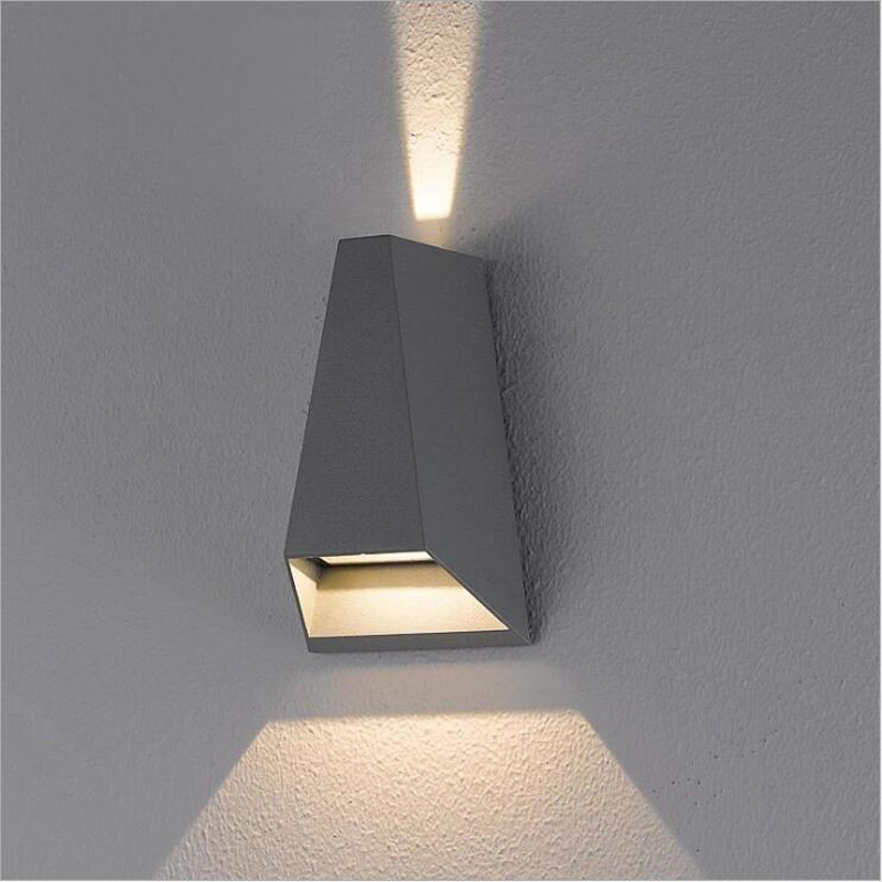 12W LED Lampu Dinding Luar Rua - Home Security Yard Sign ulasan dan harga