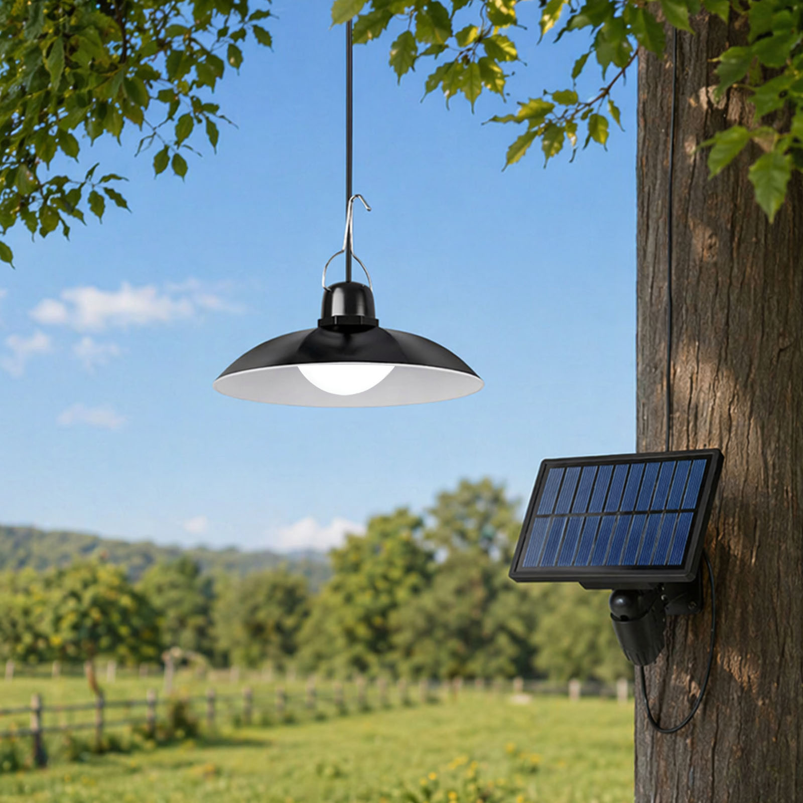 Lampu Jalan Tenaga Surya Luar  - Home Security Flood Lights ulasan dan harga