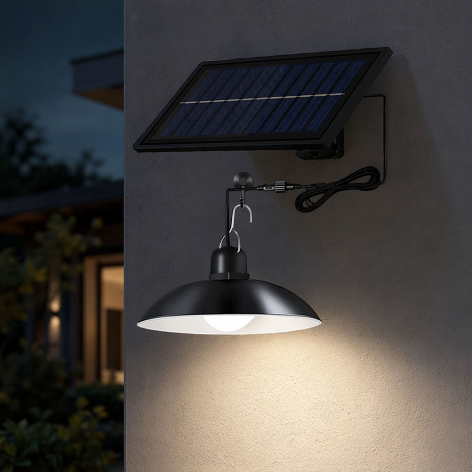 Lampu Jalan Tenaga Surya Luar  - Home Security Flood Lights ulasan dan harga